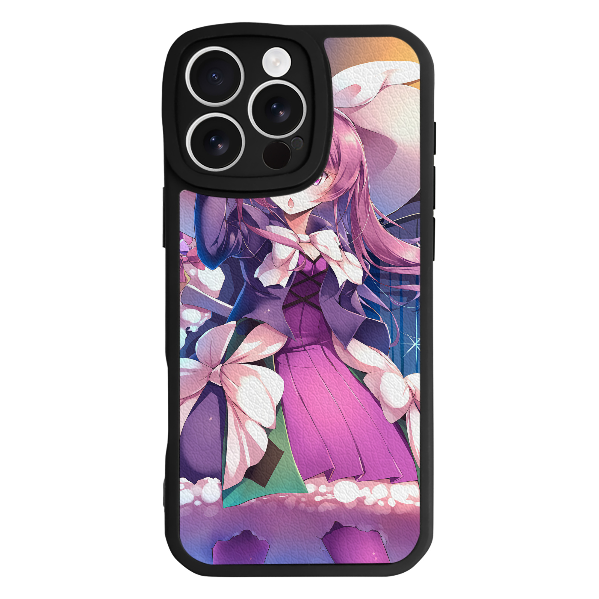 （画像用） 遊☆戯☆王 Yu-Gi-Oh! 【iPhone 16シリーズ対応】シリコンスマホケース（レザー調） 材質：シリコン